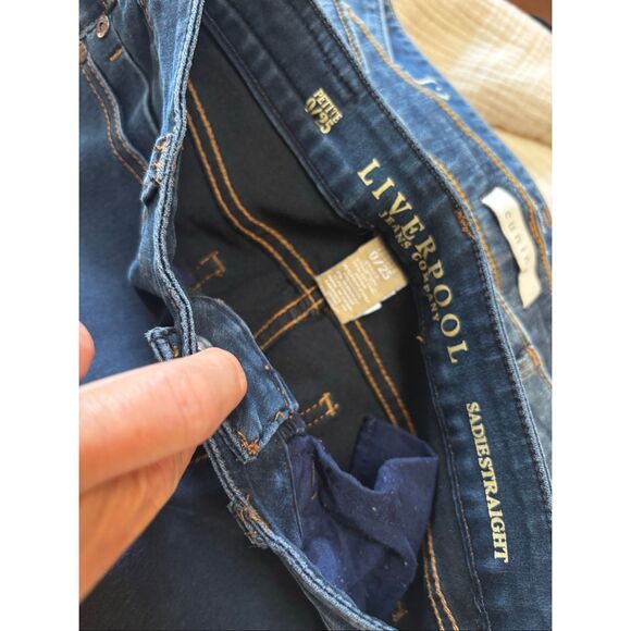 Liverpool jean company 0/25P Sadie straight jeggings - Picture 3 of 7